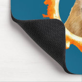 Lustiges Design Capybara Finsternis Meme Solar Tie Mousepad (Ecke)