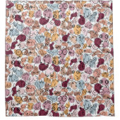 lustiges Design Duschvorhang (Vorderseite)