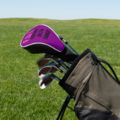 Lustiges Design Golf Headcover (In SItu)