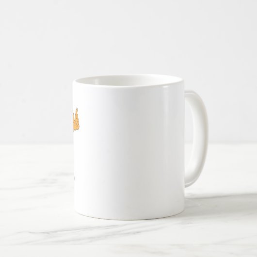 lustiges Design Kaffeetasse (VorderseiteRechts)
