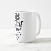 Lustiges Design Kaffeetasse (VorderseiteRechts)