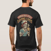 lustiges Design T-Shirt (Rückseite)