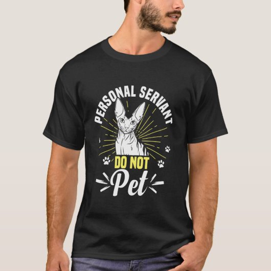 Lustiges Devon-Rex-Pixie-Katzendesign für Katzenli T-Shirt (Vorderseite)