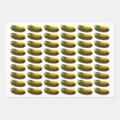 Lustiges Dillgurkenmuster – Eigenwilliges Design f Geschenkpapier Set (Vorderseite 2)