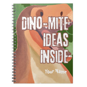 Lustiges Dinosaurier Cool Kids Notizbuch Notizblock