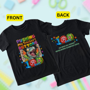 Lustiges Dinosaurier-T-Shirt, das Lehrer auf die P Tri-Blend Shirt