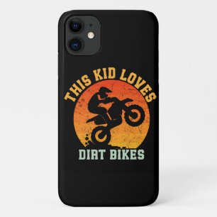 Lustiges Dirtbike für Kinder Case-Mate iPhone Hülle