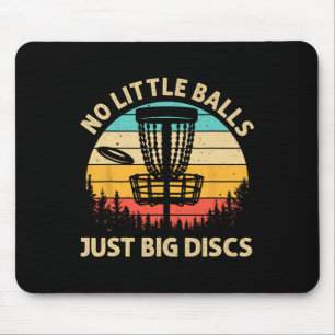Lustiges Disc-Golf-Design für Männer Frauen Disc-G Mousepad