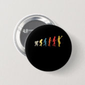 Lustiges Disc-Golf-Geschenk Vintage Frisbee Button (Vorne & Hinten)