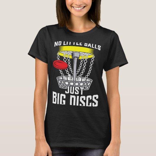 Lustiges Disc-Golf-Outfit T-Shirt (Vorderseite)