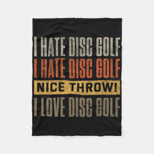 Lustiges Disc-Golf-Shirt Männer Frauen Vintage Dis Fleecedecke