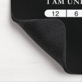 Lustiges Disc-Golf-Zitat Disc-Golf-Design Understa Mousepad (Ecke)