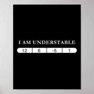 Lustiges Disc-Golf-Zitat Disc-Golf-Design Understa Poster