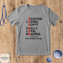 Lustiges Dogma-Rechtschreib-Custom  Tri-Blend Shirt