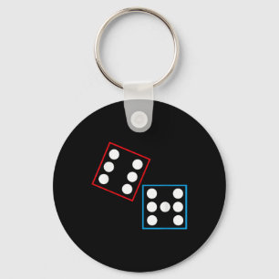 Lustiges Domino Sechs Sieben Meme 67 Dominos Mathe Schlüsselanhänger