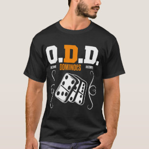 Lustiges Domino-Spieler-Shirt Domino-Spiel Domino T-Shirt