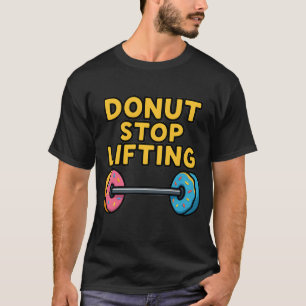 Lustiges Donut-Workout-Gym-Shirt für Männer Donu T-Shirt