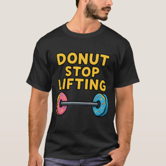 Lustiges Donut-Workout-Gym-Shirt für Männer | Donu T-Shirt