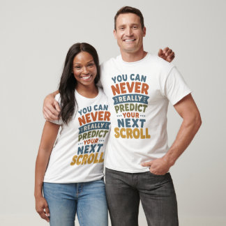 Lustiges Doomscrolling Humor-Shirt für soziale Med T-Shirt