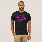 Lustiges Doppeldecker-Flugzeug T-Shirt (Vorne ganz)