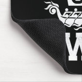 Lustiges Drachenboot-Rennen Paddel synchron oder s Mousepad (Ecke)