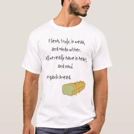 Lustiges drastisches Shirt des Knoblauch-Brotes