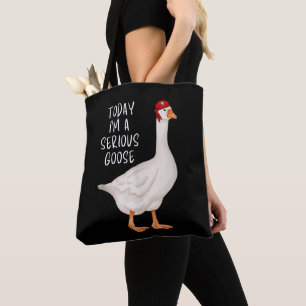 Lustiges Dummes-Gans-Zitat Heute Bin Ich Eine Erns Tasche
