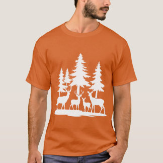 Lustiges dünnes Pineree-Sommer-Hiking-Camping-Gesc T-Shirt