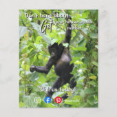 lustiges echtes Anwesen Keine Postkarte Flyer (Vorne)