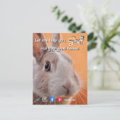 lustiges echtes Anwesen schnuppern beim nächsten Z Postkarte (Stehend Vorderseite)