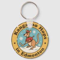Lustiges Edmonton Känguru Hockey