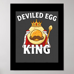 Lustiges Ei-Wortspiel Ostern Brunch Erntedankfest  Poster