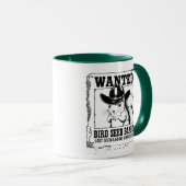 Lustiges Eichhörnchen Gesuchtes Poster | Vogelfutt Tasse (VorderseiteRechts)