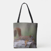 Lustiges Eichhörnchen Tasche (Rückseite)