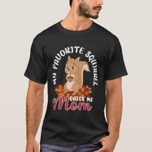 Lustiges Eichhörnchen Tier Mein Lieblings-Eichhörn T-Shirt