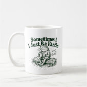 Lustiges Eigenartiges Frosch-Geschenk, Manchmal Fu Kaffeetasse (Links)