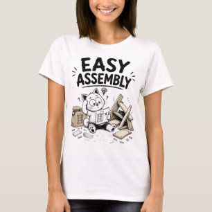 Lustiges Einfaches Montage-Mom-T-Shirt – Cute Fami T-Shirt