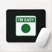 Lustiges einfaches Snowboard-Ski-Berg-Schild-Ski-S Mousepad (Mit Mouse)