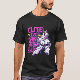 Lustiges Einhorn Martial Arts Karate Kung Fu Taekw T-Shirt