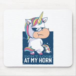 Lustiges Einhorn-Spruch - Magisches Pony-Zitat Kos Mousepad