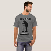 Lustiges Eis-Fischen-Zitat-Eis-Bohrer-Shirt T-Shirt (Vorne ganz)