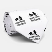 Lustiges Eis-Hockey Krawatte (Gerollt)