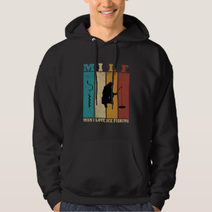 lustiges Eisangeln Hoodie