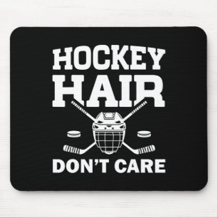 Lustiges Eishockey-Design für Mädchen Frauen Eisho Mousepad