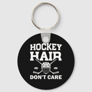 Lustiges Eishockey-Design für Mädchen und Frauen E Schlüsselanhänger
