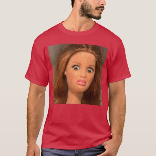 Lustiges ekelhaftes Puppen-Gesicht-Meme Freund Jun T-Shirt (Vorderseite)