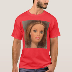 Lustiges ekelhaftes Puppen-Gesicht-Meme-Freunde T-Shirt