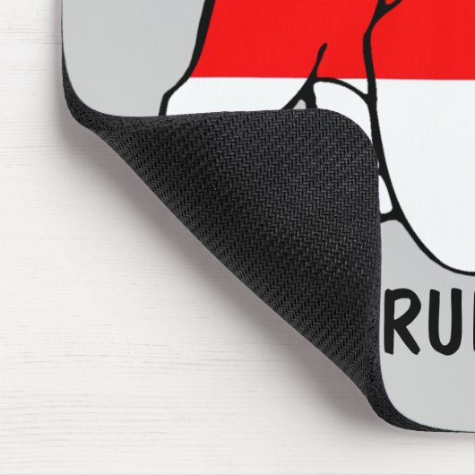 Lustiges Englisch Mousepad (Ecke)