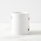 Lustiges Ente-berechnetes Platypus im Kaffeetasse (Mittel)