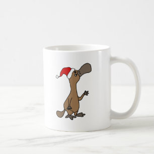Lustiges Ente-berechnetes Platypus im Kaffeetasse